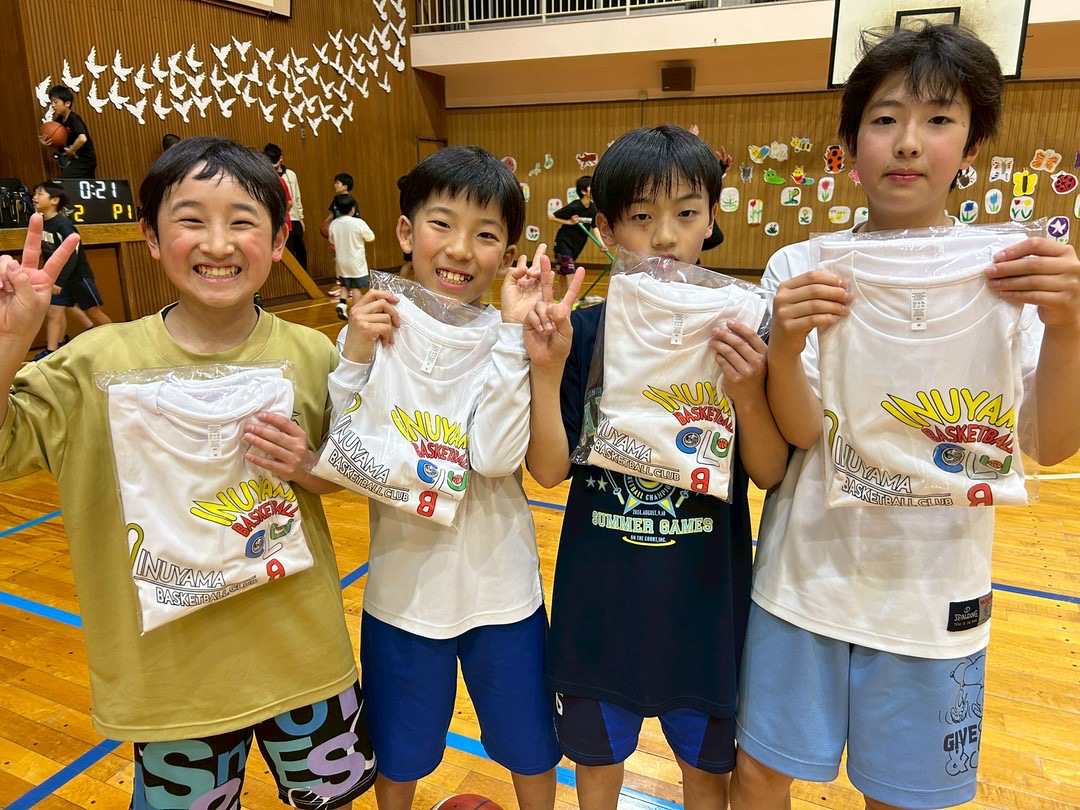 #151 チャレクエTシャツ贈呈