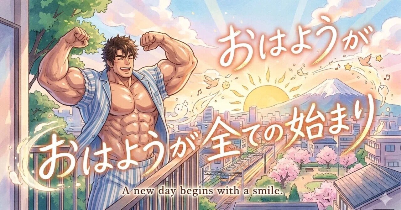 #518 「おはよう」が全ての始まり